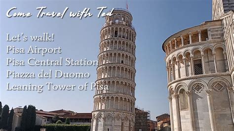 pisa airport to leaning tower